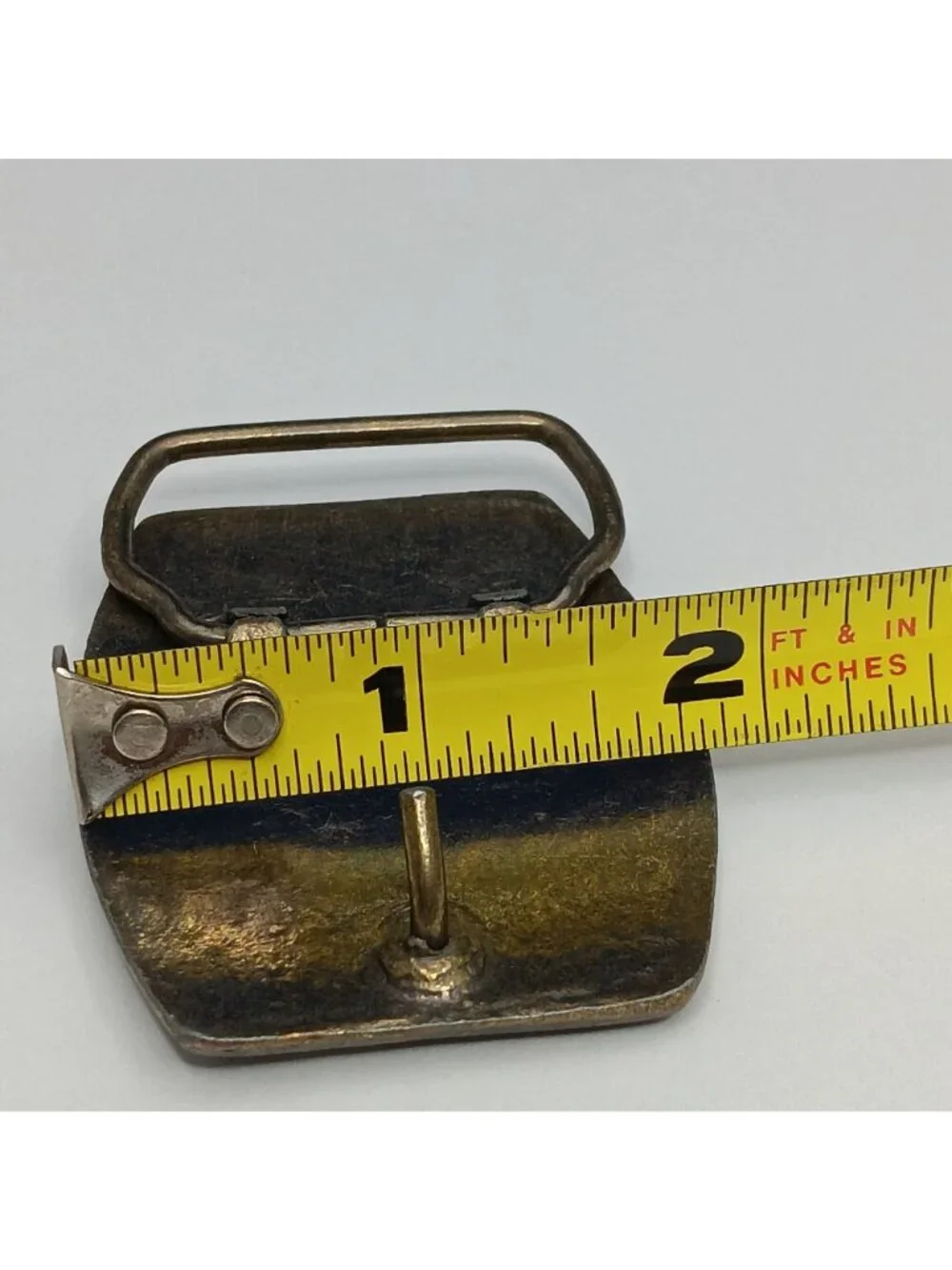 Wright Brothers 1903 First Flight in Kitty Hawk NC Brass Belt Buckle Vintage